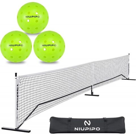 Bộ Lưới Pickleball Niupipo Di Động Tiêu Chuẩn Thi Đấu - Siêu Bền, Dễ Dàng Lắp Ráp, Phù Hợp Trong Nhà Và Ngoài Trời