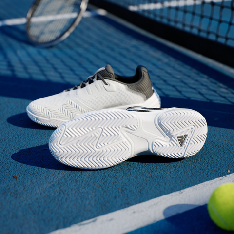 Giày Pickleball Adidas Barricade 13 IF0465 - Giày Tennis Chuyên Nghiệp Độ Ổn Định Cao, Thiết Kế Thoáng Khí, Màu Trắng Đen