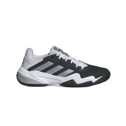 Giày Pickleball Adidas Barricade 13 IF0466 - Giày Tennis Thoải Mái, Hỗ Trợ Tối Đa, Thiết Kế Đen Trắng Thanh Lịch