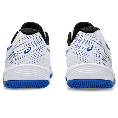 Giày Pickleball Asics Gel-Game 9 1041A337-103 - Giày Tennis Nam Chất Lượng Cao, Đế Gel Định Hình Ổn Định và Bền Bỉ, Màu Trắng/Xanh Năng Động