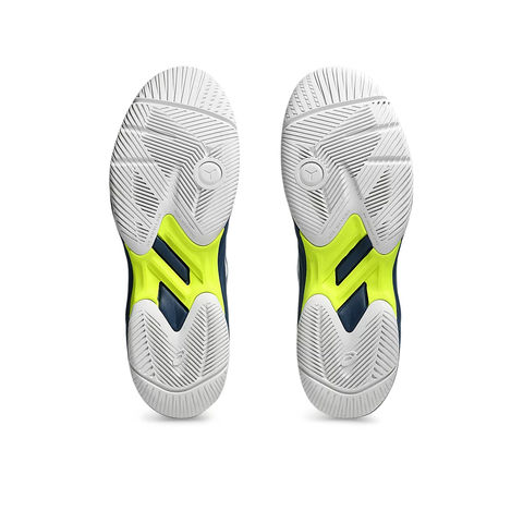 Giày Pickleball Nam Asics Gel-Game 9 - Giày Tennis Chạy Nhẹ Chất Liệu êm ái, Công Nghệ GEL® Hấp Thụ Lực - Màu Trắng/Vintage Indigo