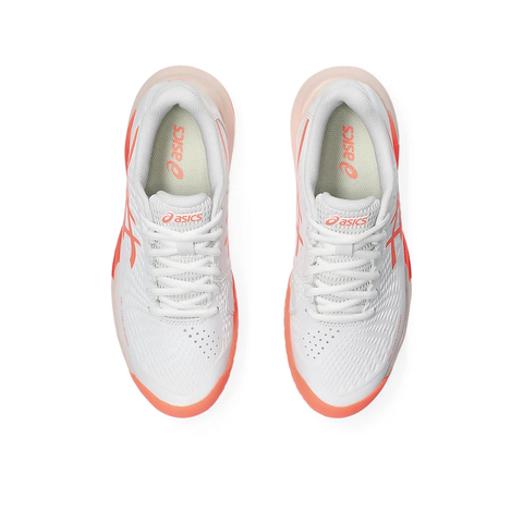 Giày Tennis Nữ Asics Gel Challenger 14 - Giày Pickleball Đế Bám Tốt, Thiết Kế Nữ Tính, Màu Trắng/Hồng San Hô Năng Động