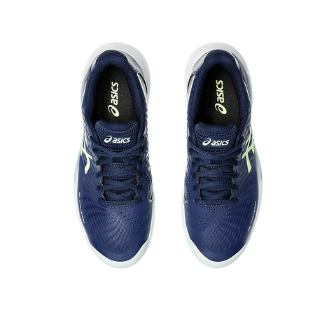 Giày Pickleball Nữ Asics Gel Challenger 14 - Giày Tennis Cổ Thấp Thiết Kế Thoải Mái, Hấp Thụ Chấn Động, Màu Xanh Dương/ Vàng