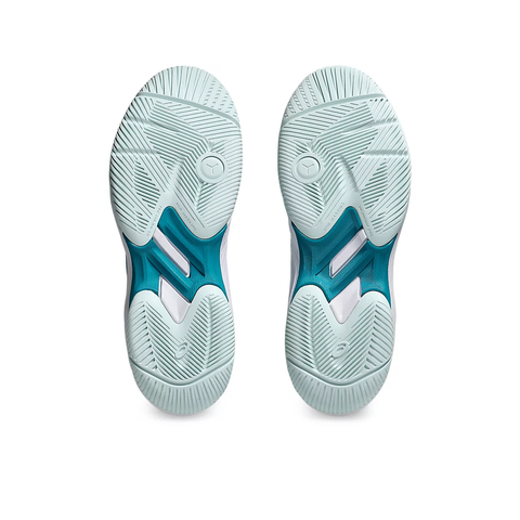 Giày Pickleball nữ Asics Gel-Game 9 1042A211-406 màu Teal Blue - Giày Tennis công nghệ Gel giảm chấn, thoải mái chơi thể thao
