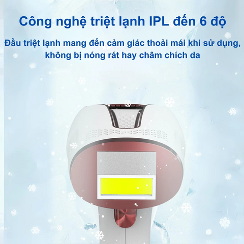 Máy Triệt Lông Lạnh IPL BHRL-04 - Công Nghệ IPL Tổng Thể, An Toàn & Hiệu Quả Cao, Dùng Được Cho Tất Cả Vùng Cơ Thể