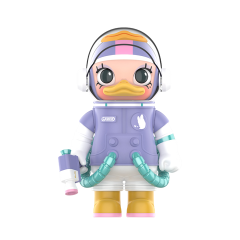 Mô hình Pop Mart Mega Space Molly 1000% Daisy Duck - Figurine của Disney, Trang trí nhà cửa độc đáo, Quà tặng cho người hâm mộ
