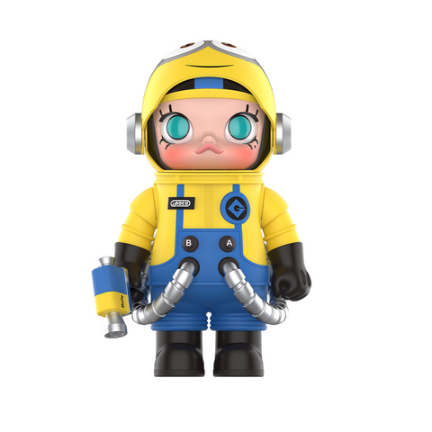 Mô hình Pop Mart Mega Space Molly 400% Minions - Sưu tập thú vị, chất liệu cao cấp, trang trí độc đáo cho fan của Minions