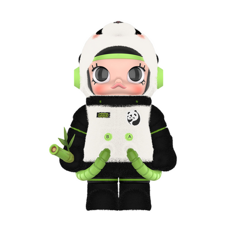 Mô hình Pop Mart Mega Space Molly 400% Panda - Figurine Gấu Trúc Đáng Yêu Cho Người Sưu Tầm và Trang Trí Nhà Ở