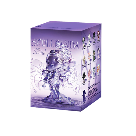 Mô hình Pop Mart Skullpanda The Sound Series Figures - Hộp mù bí ẩn, Figurine độc đáo, Quà tặng sưu tập thú vị