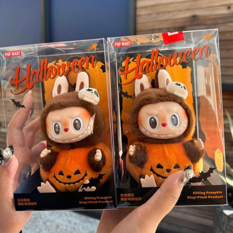Móc Khóa Pop Mart Labubu Halloween - Phụ Kiện Treo Túi Pumpkin Vinyl Độc Đáo, Thời Trang Cho Fan Hâm Mộ Halloween