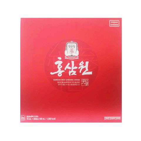 Nước Hồng Sâm Won KGC Cheong Kwan Jang Hàn Quốc 30 Gói - Hỗ Trợ Tăng Cường Sức Khỏe, Đặc Biệt Cho Người Cao Tuổi và Phụ Nữ Tuổi Mãn Kinh