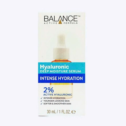 Serum Balance Hyaluronic Deep Moisture 30ml - Tinh Chất Cấp Nước, Chống Lão Hóa, Dưỡng Ẩm Sâu cho Da Mịn Màng, Tươi Trẻ