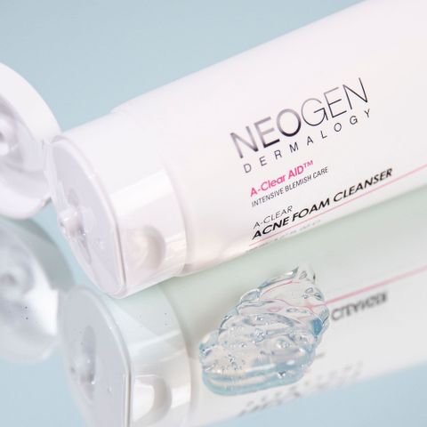 Sữa Rửa Mặt Neogen Dermalogy A-clear 150ml - Gel Tạo Bọt Chống Mụn, Giảm Dầu Nhờn Cho Da Dầu Mụn, Thành Phần AHA-BHA-PHA 100% An Toàn