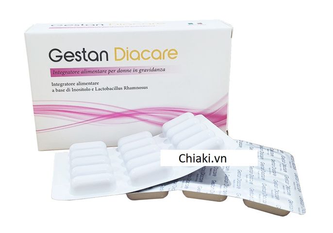 Viên Uống Gestan Diacare Hỗ Trợ Phòng Tiểu Đường Thai Kỳ - 30 Viên, Dành Cho Phụ Nữ Mang Thai, Giảm Kháng Insulin