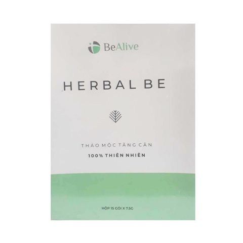Viên Uống Thảo Mộc Bealive Herbal Be Hỗ Trợ Tăng Cân Tự Nhiên, Chiết Xuất Thiên Nhiên, An Toàn Cho Sức Khỏe
