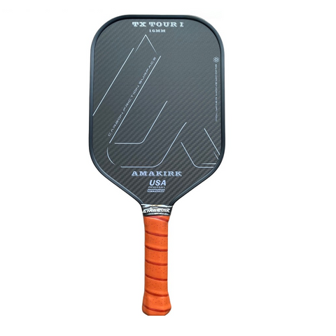 Vợt Pickleball Amakirk TX Tour 1 Carbon 3K - Thiết kế chắc chắn, hiệu suất cao, phù hợp cho mọi lứa tuổi và giới tính