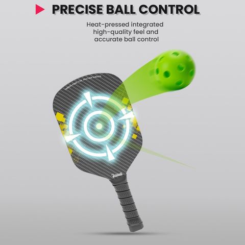 Vợt Pickleball Beesoul T700 Integrated - Chất Liệu Carbon Bền Nhẹ, Hiệu Suất Tối Ưu Cho Người Chơi Pickleball