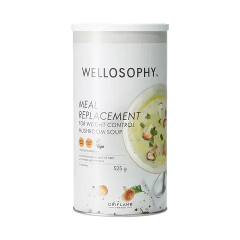 Bột Uống Giảm Cân Oriflame Wellosophy Meal Replacement Vanila - Hỗ Trợ Kiểm Soát Cân Nặng và Dinh Dưỡng Cân Bằng 525g