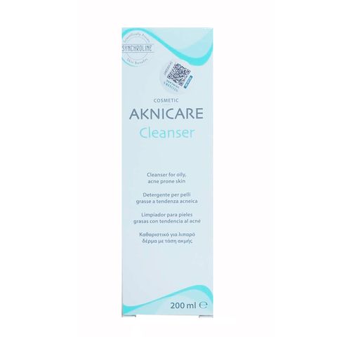 Gel Rửa Mặt Aknicare Cleanser 200ml - Giải Pháp Cho Da Dầu Mụn, Làm Sạch Sâu, Giảm Mụn Hiệu Quả, Chăm Sóc Da Ngày Hằng