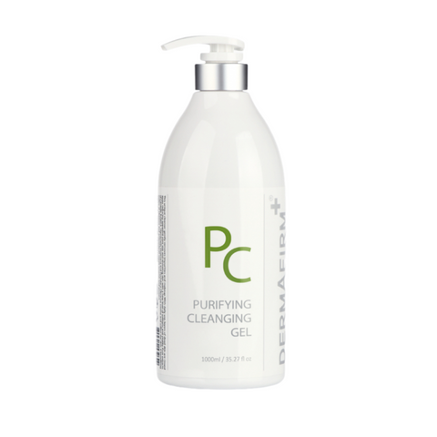 Gel Rửa Mặt Kiềm Dầu Dermafirm 1000ml - Purifying Cleansing, Làm Sạch Tối Đa, Ngăn Ngừa Mụn, Dành Cho Da Dầu, Kháng Viêm, Kháng Khuẩn