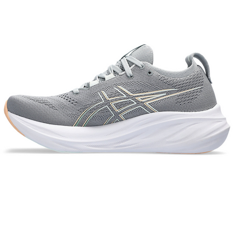 Giày chạy bộ nữ Asics Gel-Nimbus 26 - Giày pickleball Sheet Rock/Pale Mint thoải mái, hỗ trợ chấn thương cho người chơi thể thao