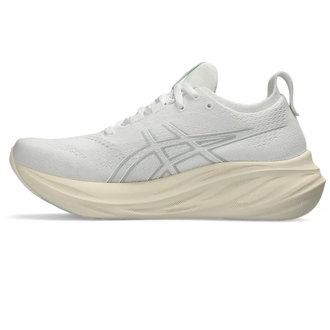 Giày Chạy Bộ Nữ Asics Gel-Nimbus 26 1012B601-101 Trắng - Giày Pickleball Đệm Gel êm ái, Thể Thao Dùng Hằng Ngày