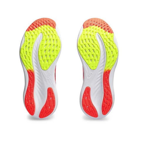 Giày Pickleball Nữ Asics Gel-Nimbus 26 1012B601-600 - Giày Chạy Bộ Ôm Chân, Thoáng Khí, Đỏ Rực Rỡ, Đệm Gel êm ái