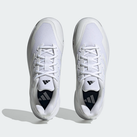 Giày Pickleball Adidas GameCourt 2.0 IG9568 White - Giày Tennis Nam Thoáng Khí, Thiết Kế Hiện Đại, Đế EVA Aêm Ái