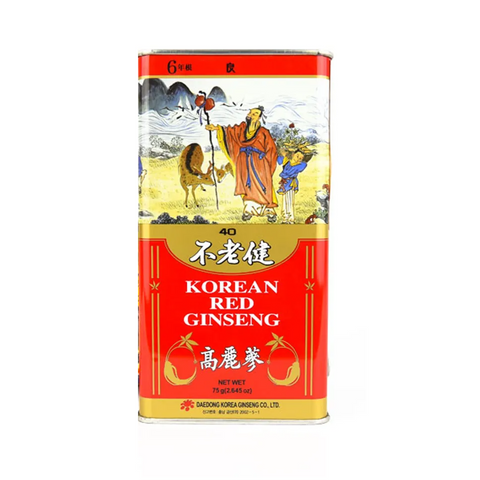 Hồng Sâm Củ Khô 75gr Daedong Good Hàn Quốc - Sản Phẩm Cao Cấp, Quà Biếu Sang Trọng, Chất Lượng Được Kiểm Định 6 Năm Tuổi