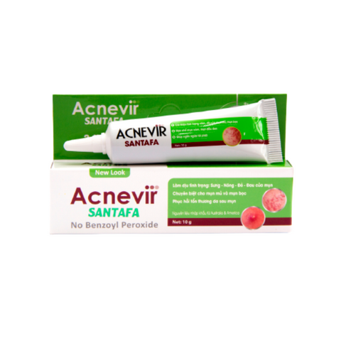 Kem mụn Acnevir xanh chuyên dùng cho da mụn