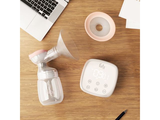 Máy Hút Sữa Điện Đôi Fatzbaby Chorus 5 FB1188HB - Chức Năng Mát Xa, Hút Sữa, Kích Thích, Thiết Kế Hiện Đại cho Mẹ
