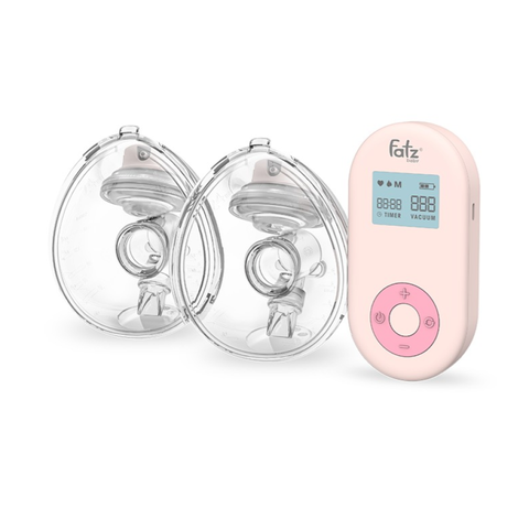 Máy Hút Sữa Điện Đôi Fatzbaby TwinFree 4 FB1310TP - Thiết Kế Rảnh Tay Với 9 Cấp Độ Hút, Tiết Kiệm Thời Gian Cho Mẹ
