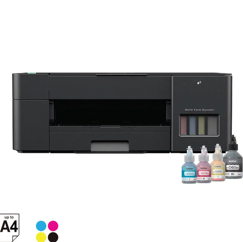 Máy in phun màu đa năng Brother DCP-T220 - In, copy, scan, tiết kiệm chi phí, hình ảnh sắc nét cho gia đình và văn phòng