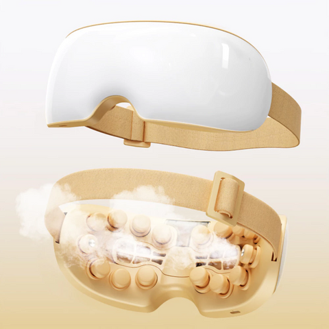Máy Massage Mắt Thông Minh Q7-CC - Phun Sương, Chườm Ấm, Giảm Căng Thẳng, Tăng Cường Lưu Thông Máu, Thiết Kế Gọn Nhẹ, Dễ Dàng Mang Theo
