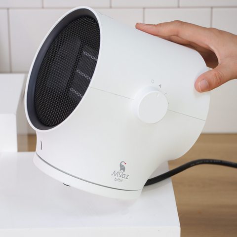 Máy Sưởi Moaz BéBé MB-076 1000W - Xoay Góc Rộng, Công Nghệ Sưởi Không Đốt Oxy, Tự Tắt An Toàn, 3 Chế Độ Gió