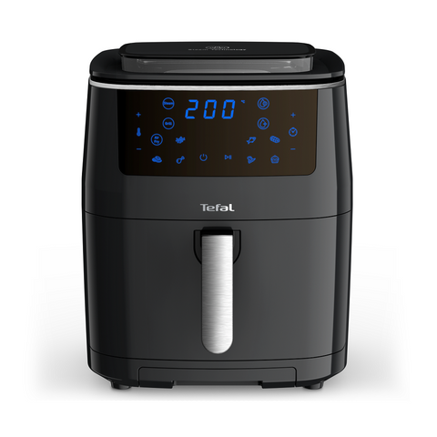 Nồi Chiên Không Dầu Tefal FW201815 6.5 Lít - Đa Năng Chiên Nướng & Hấp, Bảng Điều Khiển Cảm Ứng, Hẹn Giờ 60 Phút, An Toàn Sử Dụng