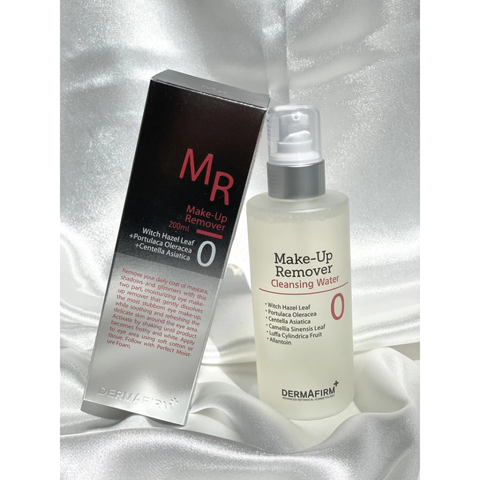 Nước Tẩy Trang Dermafirm Make Up Remover 200ml - Làm Sạch Sâu, Dịu Nhẹ, Phù Hợp Mọi Loại Da, Không Chứa Dầu
