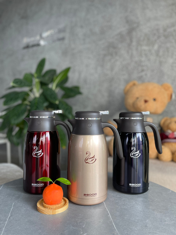 Phích giữ nhiệt 2GOOD B30 2.1 lít - Công nghệ cách nhiệt chân không chịu nhiệt từ -30 đến 150 độ - Phích gia đình, du lịch tiện dụng