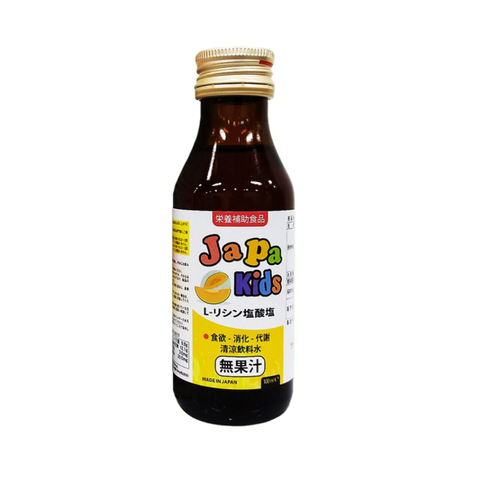 Siro Japa Kids - Thuốc bổ cho trẻ em hỗ trợ ăn ngon miệng và tăng cường miễn dịch - Giàu vitamin và chiết xuất sữa ong chúa 100ml