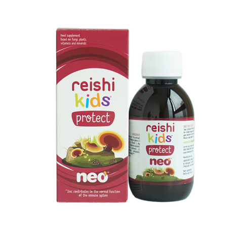 Siro Reishi Kids Protect - Tăng cường sức đề kháng cho trẻ từ 6 tháng tuổi, bổ sung Vitamin C và kẽm, hỗ trợ tiêu hóa hiệu quả