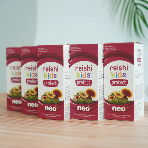 Siro Reishi Kids Protect - Tăng cường sức đề kháng cho trẻ từ 6 tháng tuổi, bổ sung Vitamin C và kẽm, hỗ trợ tiêu hóa hiệu quả