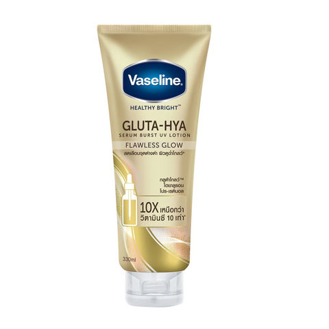 Sữa dưỡng thể Vaseline Gluta HYA Serum 10X Flawless Glow Thái Lan 330ml
