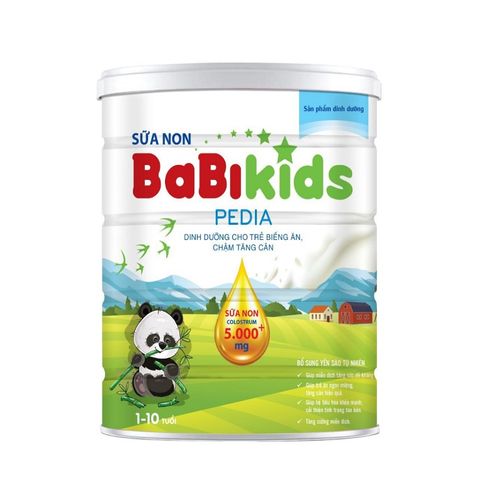 Sữa Non Dinh Dưỡng Tăng Cân Babikids Pedia 900g - Hỗ Trợ Trẻ Phát Triển, Ăn Ngon, Ngủ Ngon, Tăng Cường Đề Kháng