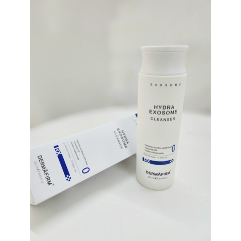 Sữa Rửa Mặt Cấp Ẩm Dermafirm Hydra Exosome Cleanser 250ml - Gel Làm Sạch Dịu Nhẹ, Duy Trì Độ Ẩm Cho Da, Phù Hợp Với Mọi Loại Da