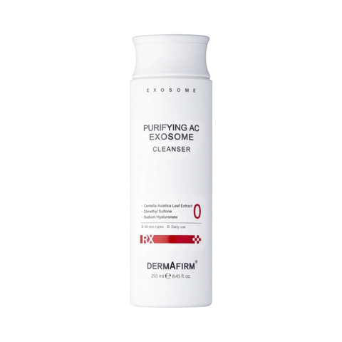 Sữa Rửa Mặt Dermafirm Purifying AC Exosome 250ml - Giúp Làm Sạch Sâu, Kiểm Soát Dầu Thừa & Ngăn Ngừa Mụn Cho Da Dầu Mụn