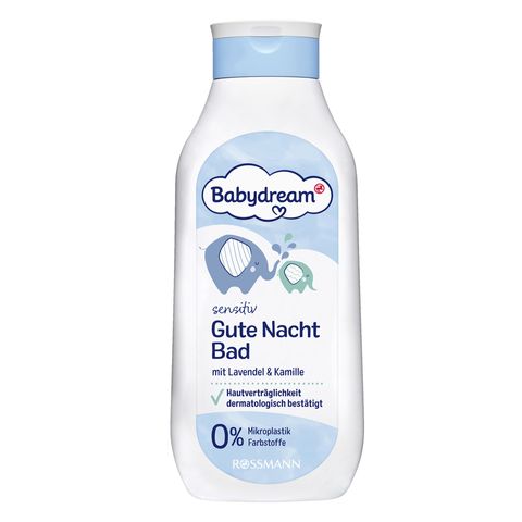 Sữa Tắm BabyDream Gute Nacht Bad 500ml - Dưỡng Da Thiên Nhiên Cho Bé, Hương Hoa Oải Hương Thư Giãn, Làm Sạch An Toàn, Ngăn Vi Khuẩn