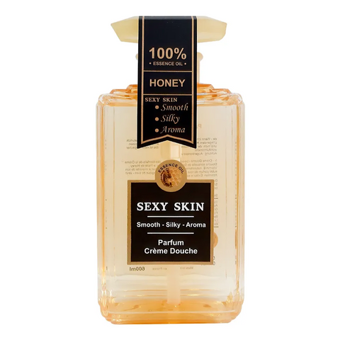Sữa Tắm Nước Hoa Sexy Skin Honey 600ml - Mật Ong Ngọt Ngào, Dưỡng Ẩm, Tỏa Hương Dễ Chịu - Xuất Xứ Pháp