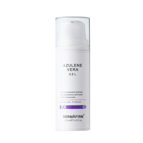 Tinh Chất Làm Dịu Phục Hồi Da Khô Dermafirm Azulene Vera Gel 120ml - Dưỡng Ẩm, Giảm Kích Ứng, Chống Viêm Da, Phục Hồi Tổn Thương Da