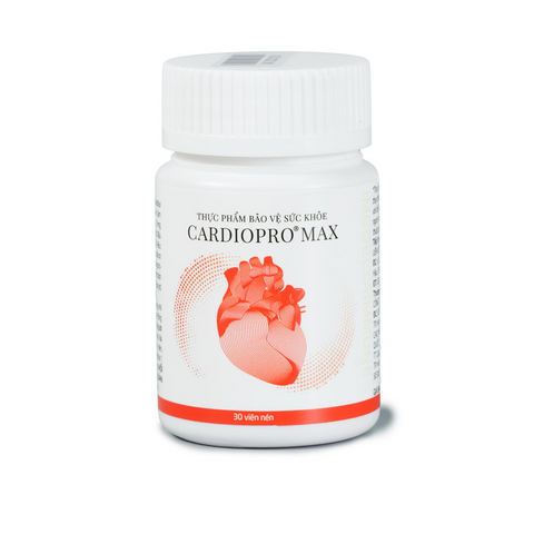 Viên uống hỗ trợ tim mạch Cardiopro Max - Tăng cường sức khỏe tim mạch, giảm nguy cơ bệnh tim, 30 viên từ IMC