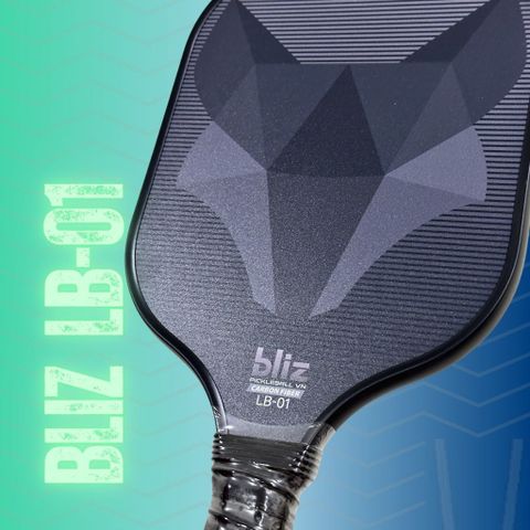 Vợt Pickleball Bliz LB-01 - Sợi Carbon T300 Chất Lượng Cao, Kiểm Soát Tốt, Phù Hợp Người Mới Chơi, Tặng Kèm Đồ Chơi